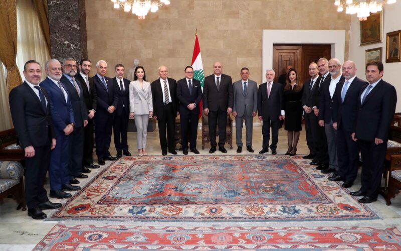 الرئيس عون التقى وفد صندوق النقد الدولي  واكد العمل على تنفيذ الاصلاحات كونها مطلبا لبنانيا قبل ان تكون مطلبا دوليا
