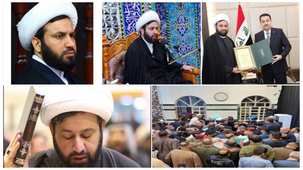 الشيخ العراقي سامي المسعودي يتبرع بأكثر من 3 مليون جنية للعوائل المحتاجة وهو جالس على الارض