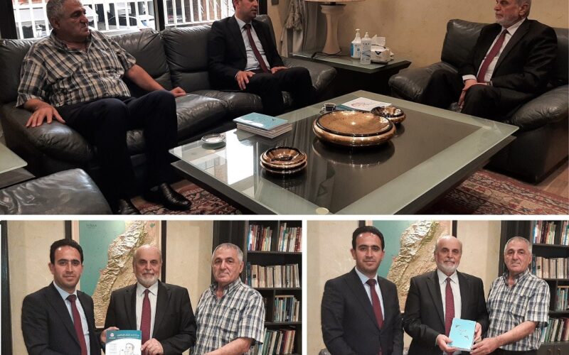حردان استقبل اتحاد الكتاب اللبنانيين