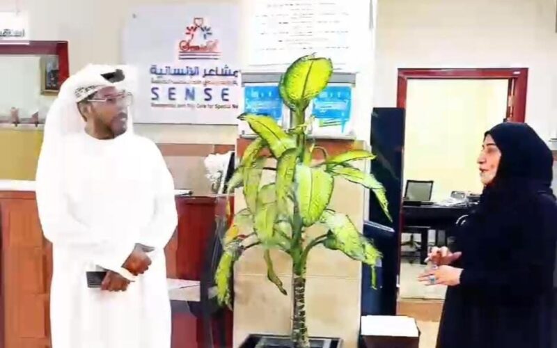 د. خالد السلامي ممثل المركز العربي الأوروبي في الامارات يزور مركز “المشاعر الإنسانية
