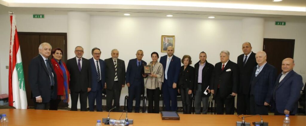 وفد اندية الروتاري من لجنة شلل الأطفال يزور وزير الصحة لإطلاق مشروع الروتاري لعام 2025 في لبنان