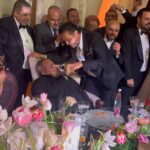 السوبر ستار راغب علامة يشارك سلطان الطرب جورج وسوف فرحته بزواج نجله