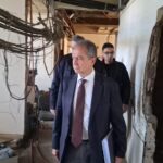الصدي جال في شركة كهرباء لبنان الشاهدة على حجم جريمة ٤ آب
